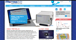 Desktop Screenshot of metrolab.com