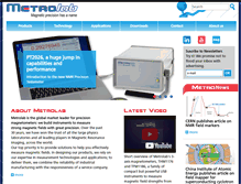 Tablet Screenshot of metrolab.com